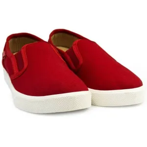 Oldcom MILAN Detské slip-on tenisky, červená, veľkosť