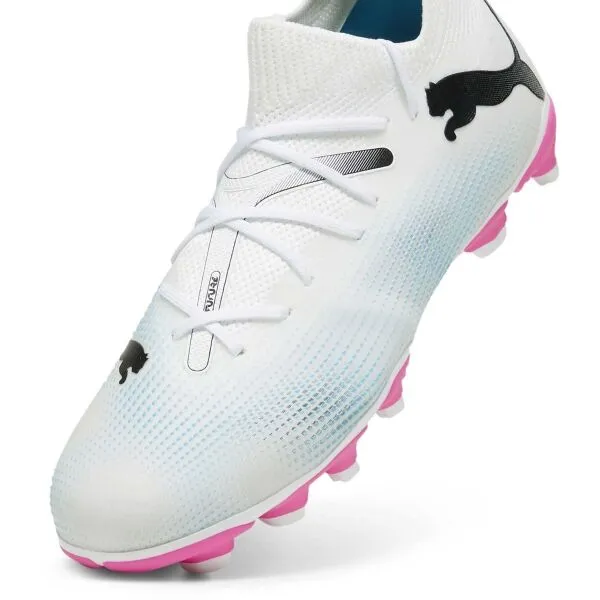 Puma FUTURE 7 MATCH FG/AG JR Detské kopačky, biela, veľkosť 29