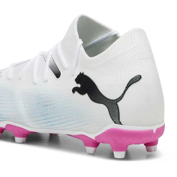Puma FUTURE 7 MATCH FG/AG JR Detské kopačky, biela, veľkosť 29