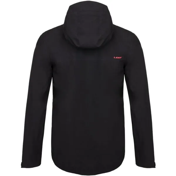 Men's ski jacket LOAP FAROZZO Black/Red