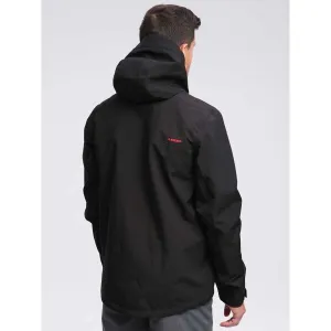 Men's ski jacket LOAP FAROZZO Black/Red
