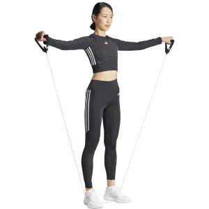 adidas OPTIME ESSENTIALS STASH POCKET LEGGINGS Dámske legíny, čierna, veľkosť