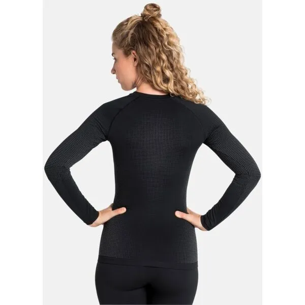 Odlo BL TOP CREW NECK L/S PERFORMANCE WARM EC Funkčné tričko, čierna, veľkosť