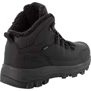 Jack Wolfskin EVERQUEST TEXAPORE MID M Pánska zimná obuv, čierna, veľkosť