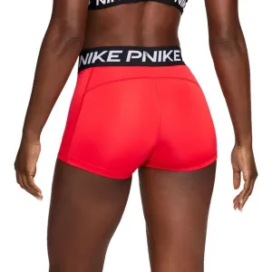 Nike PRO 365 Dámske elastické šortky, červená, veľkosť