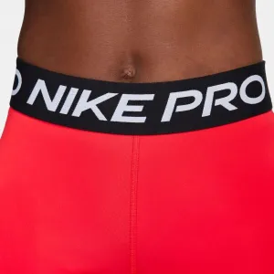 Nike PRO 365 Dámske elastické šortky, červená, veľkosť