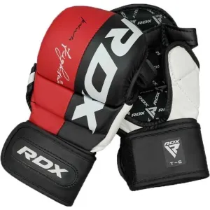 RDX T6 MMA SPARRING GLOVES MMA rukavice, čierna, veľkosť