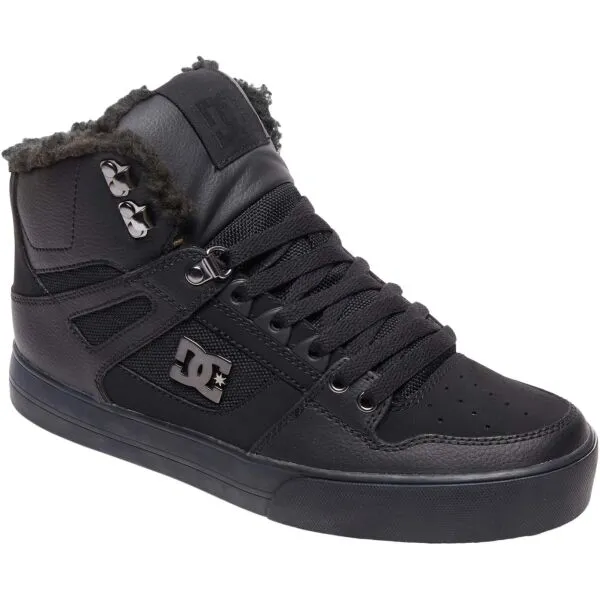 DC PURE HIGH-TOP WC WNT Pánske vychádzkové tenisky, čierna, veľkosť 42.5