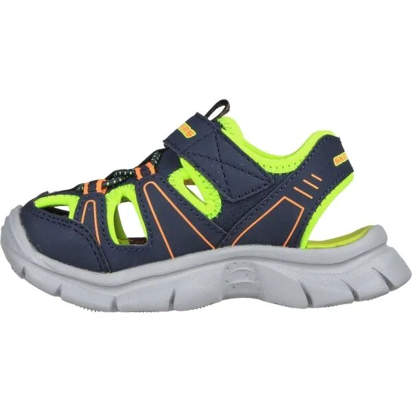 Skechers RELIX -VALDER Chlapčenské sandále, tmavo modrá, veľkosť