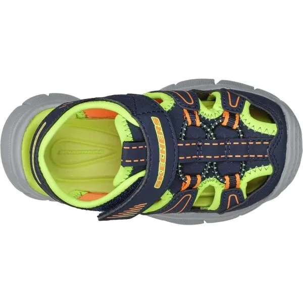 Skechers RELIX -VALDER Chlapčenské sandále, tmavo modrá, veľkosť