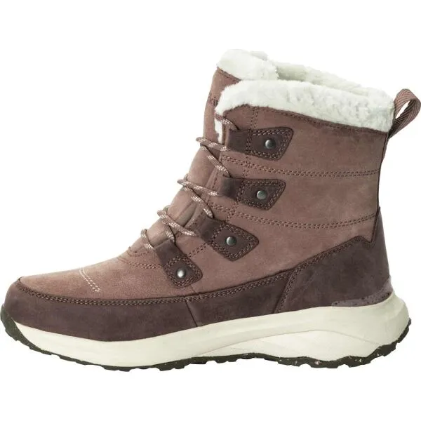 Jack Wolfskin DROMOVENTURE TEXAPORE HIGH W Dámska voľnočasová  obuv, ružová, veľkosť