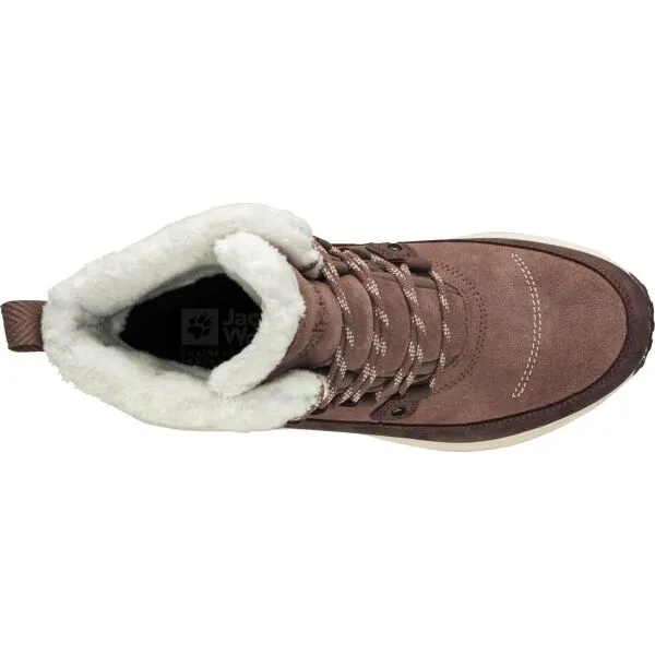Jack Wolfskin DROMOVENTURE TEXAPORE HIGH W Dámska voľnočasová  obuv, ružová, veľkosť