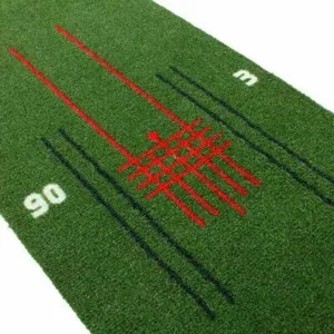 PURE 2 IMPROVE PUTTING MAT 275 x 30 cm Golfová podložka, zelená, veľkosť