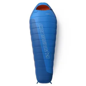 Crossroad MIRAGE 210 Páperový spací vak, modrá, veľkosť 210 cm - ľavy zips