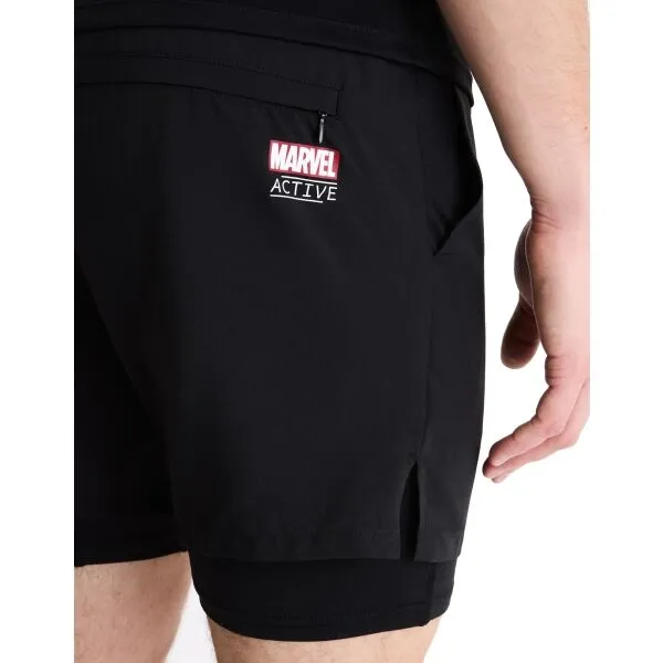 CELIO LGOMARVSH Pánske šortky, čierna, veľkosť