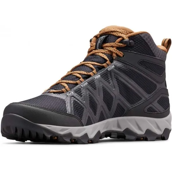 Columbia PEAKFREAK X2 MID OUTDRY Pánska outdoorová obuv, čierna, veľkosť 44.5