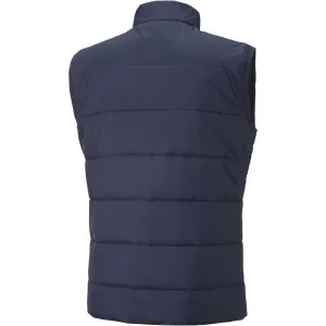 Puma TEAM LIGA VEST JACKET Futbalová bunda, tmavo modrá, veľkosť