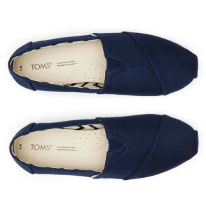 TOMS RECYCLED COT CAN WM ALPR Dámske espadrilky, tmavo modrá, veľkosť
