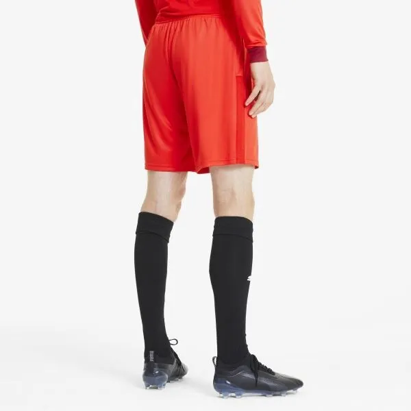 Puma TEAM GOAL 23 KNIT SHORTS Pánske šortky, červená, veľkosť