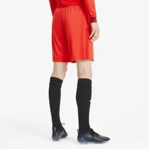 Puma TEAM GOAL 23 KNIT SHORTS Pánske šortky, červená, veľkosť