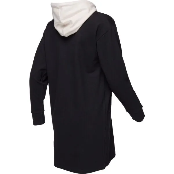 Russell Athletic DRESS HOODIE Dámske šaty, čierna, veľkosť