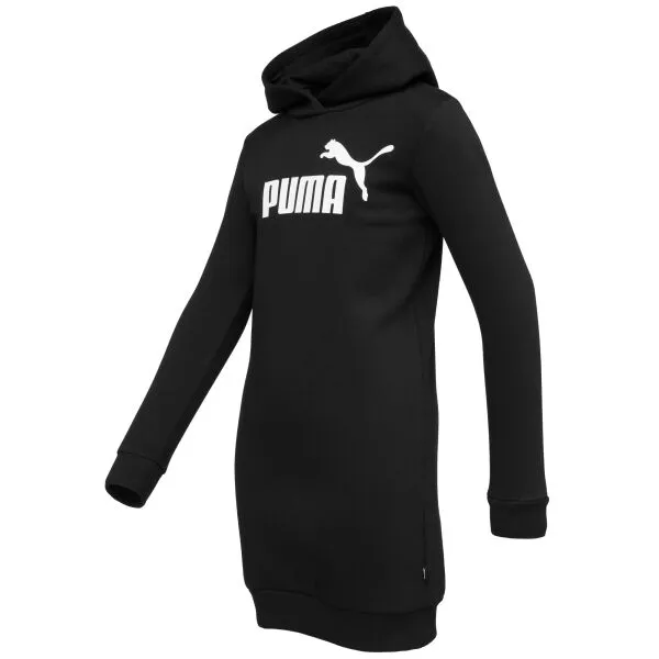 Puma ESS FL G Dievčenské šaty, čierna, veľkosť