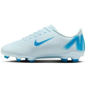 Nike MERCURIAL VAPOR 16 CLUB FG/MG JR Detské kopačky, svetlomodrá, veľkosť 38