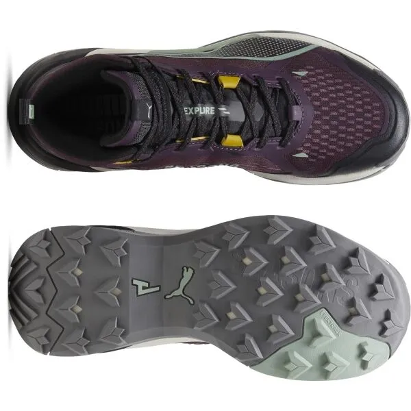 Puma EXPLORE NITRO 2 MID W Dámska turistická obuv, fialová, veľkosť 37.5
