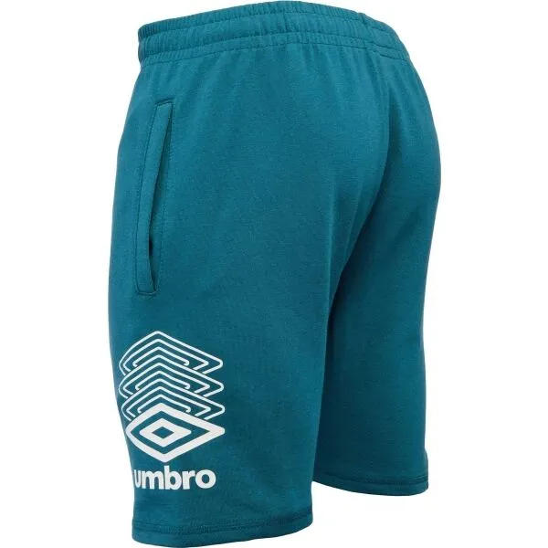 Umbro TERRACE SHORT Pánske šortky, tmavo zelená, veľkosť
