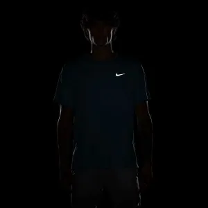 Nike NK DF UV MILER SS Pánske tréningové tričko, tyrkysová, veľkosť XXL
