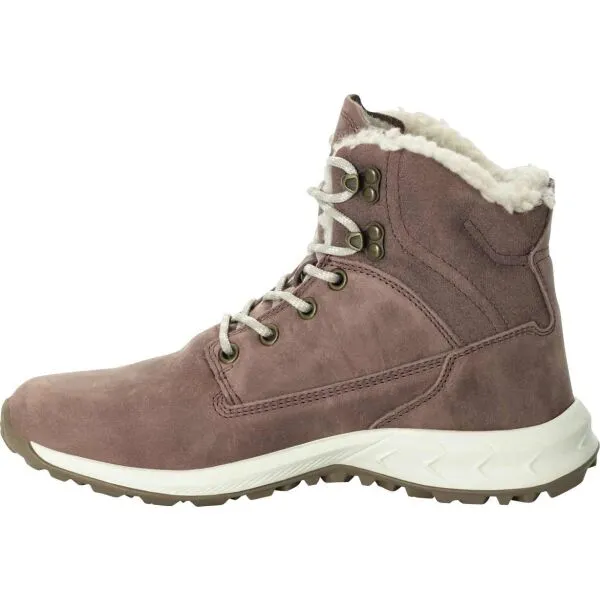 Jack Wolfskin QUEENSTOWN CITY TEXAPORE MID W Dámska zimná obuv, ružová, veľkosť