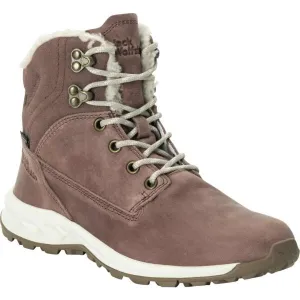 Jack Wolfskin QUEENSTOWN CITY TEXAPORE MID W Dámska zimná obuv, ružová, veľkosť