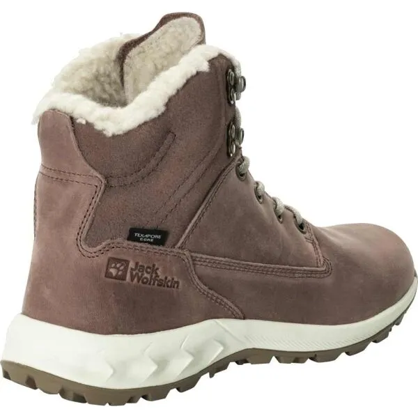 Jack Wolfskin QUEENSTOWN CITY TEXAPORE MID W Dámska zimná obuv, ružová, veľkosť