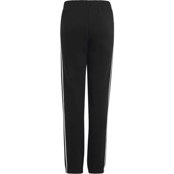 adidas ESSENTIALS 3-STRIPES FLEECE PANTS Juniorské tepláky, čierna, veľkosť