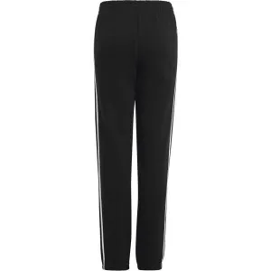 adidas ESSENTIALS 3-STRIPES FLEECE PANTS Juniorské tepláky, čierna, veľkosť