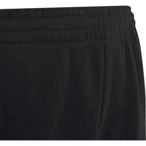 adidas ESSENTIALS 3-STRIPES FLEECE PANTS Juniorské tepláky, čierna, veľkosť