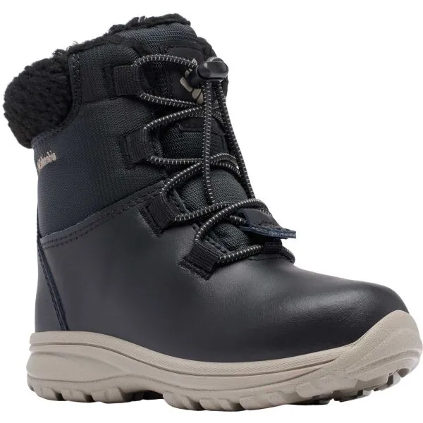 Columbia CHILDRENS MORITZA BOOT Detská vodoodolná zimná obuv, čierna, veľkosť 31