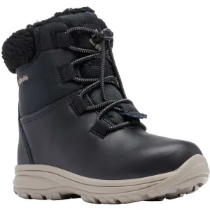 Columbia CHILDRENS MORITZA BOOT Detská vodoodolná zimná obuv, čierna, veľkosť 31