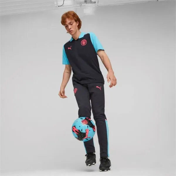 Puma MCFC CASUALS Pánske tepláky, čierna, veľkosť