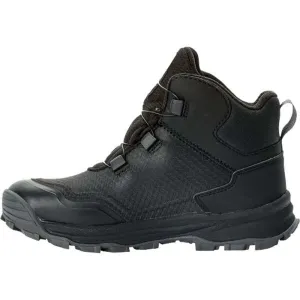 Jack Wolfskin CYROX TEXAPORE DIAL MID K Detská turistická obuv, čierna, veľkosť