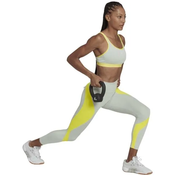 adidas HIT 78 TIG Dámske fitnes legíny, svetlo zelená, veľkosť