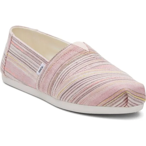TOMS ALPARGATA Dámske espadrilky, ružová, veľkosť
