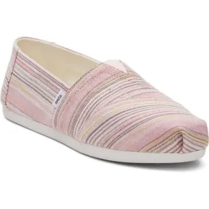 TOMS ALPARGATA Dámske espadrilky, ružová, veľkosť