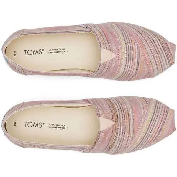 TOMS ALPARGATA Dámske espadrilky, ružová, veľkosť