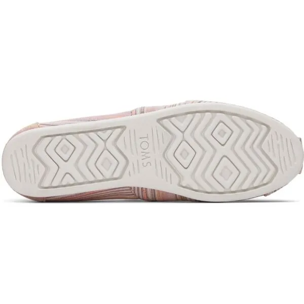 TOMS ALPARGATA Dámske espadrilky, ružová, veľkosť