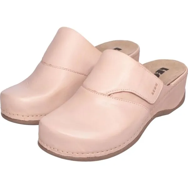 LEONS FLEXI Dámske šľapky, béžová, veľkosť