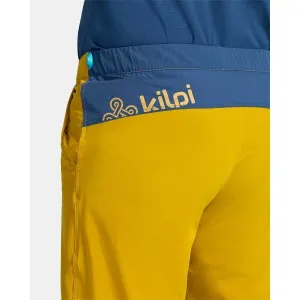 KILPI BREADY Pánske outdoorové kraťasy, zlatá, veľkosť