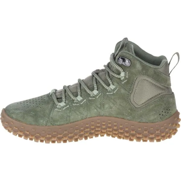 Merrell LICHEN MID Dámska barefoot obuv, zelená, veľkosť 36