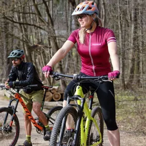 PROGRESS VUELTA 3Q Dámske cyklistické legíny, čierna, veľkosť