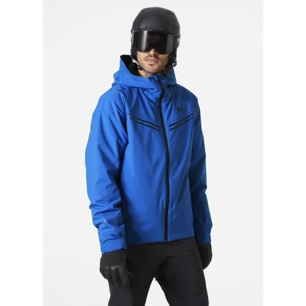 Helly Hansen ALPINE INSULATED JACKET Pánska lyžiarska bunda, modrá, veľkosť